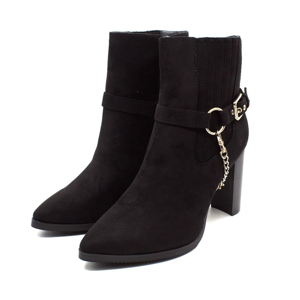 New York & Company Fallon Women's Heeled Ankle Boots - Picture 3 of 7